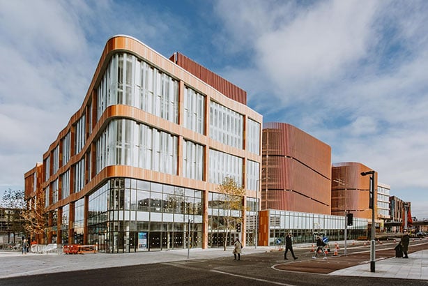 Broadmarsh car park and bus station architectural facade