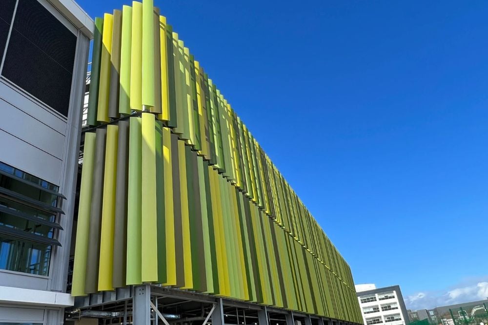 Kao Data centre brise soleil feature image