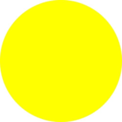 RAL 1026 LUMINOUS YELLOW