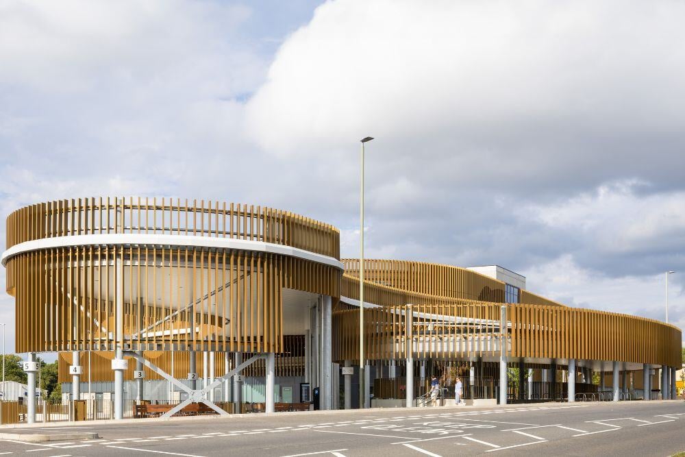 arle court transport hub car park