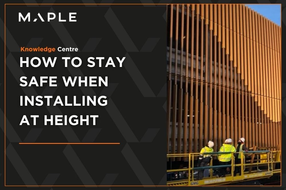 how to stay safe installing at height picture-1