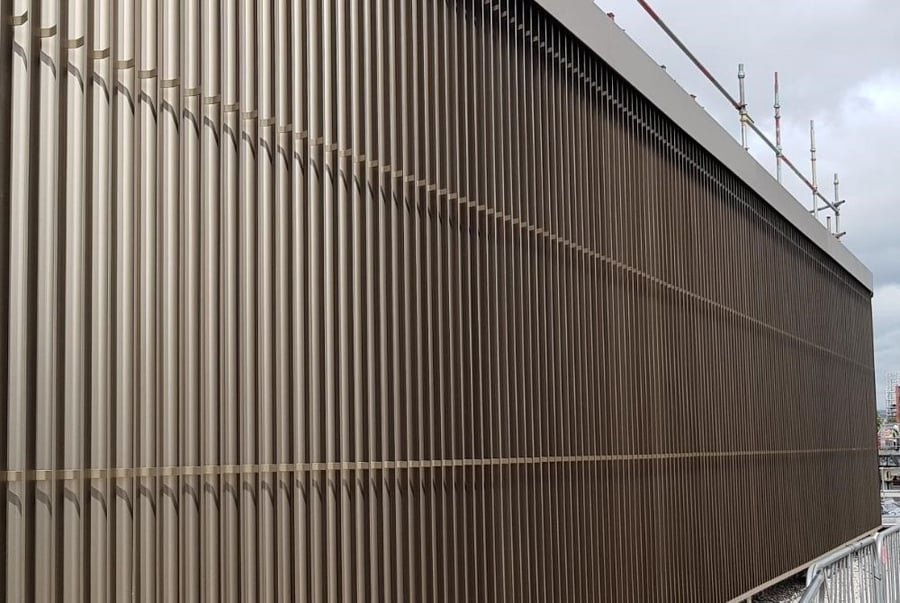 Bronze Louvres — South Eveleigh