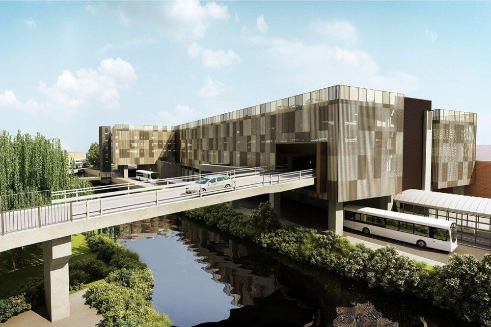 Façades Installed At Rotherham Bus Station | Maple