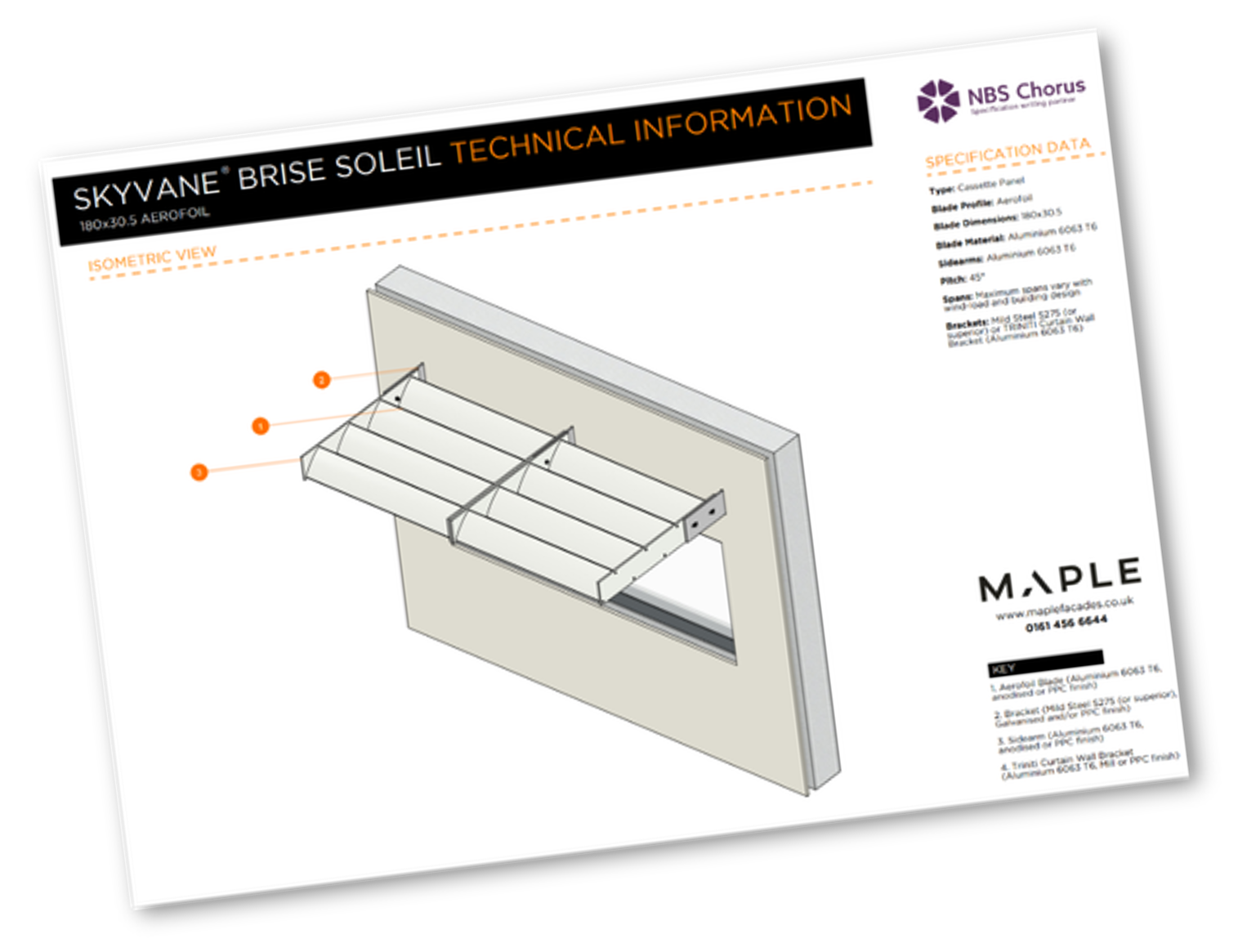 Brise Soleil Datasheet Image