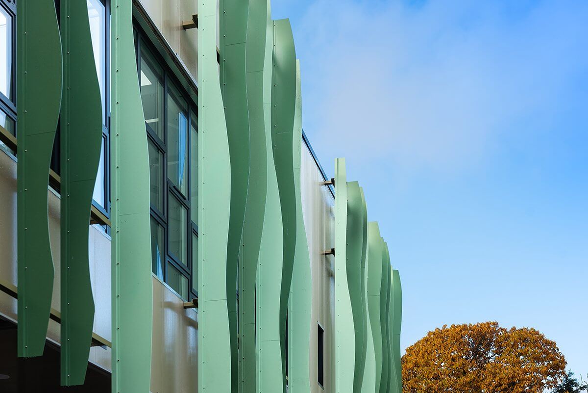 Climate façade project at Bursted Wood Primary School | Maple