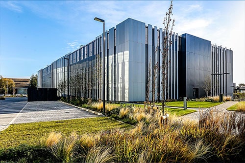 Maple complete car park façade project at Cambridge Science Park