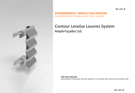 Contour Levolux Louvre System CPD