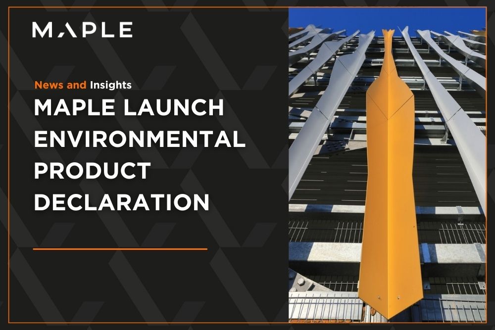 Maple launch independently verified Environmental Product Declaration