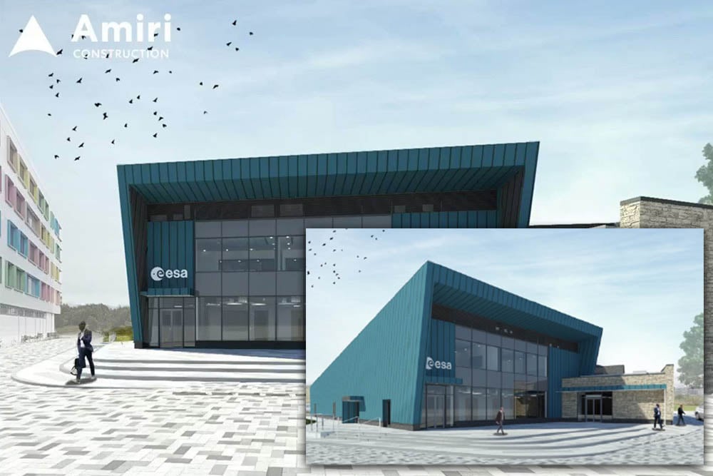 Maple win louvred plant screen contract for European Space Agency