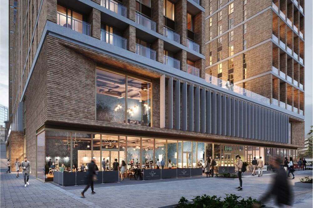 Praised for prestigious project at Birmingham’s Exchange Square
