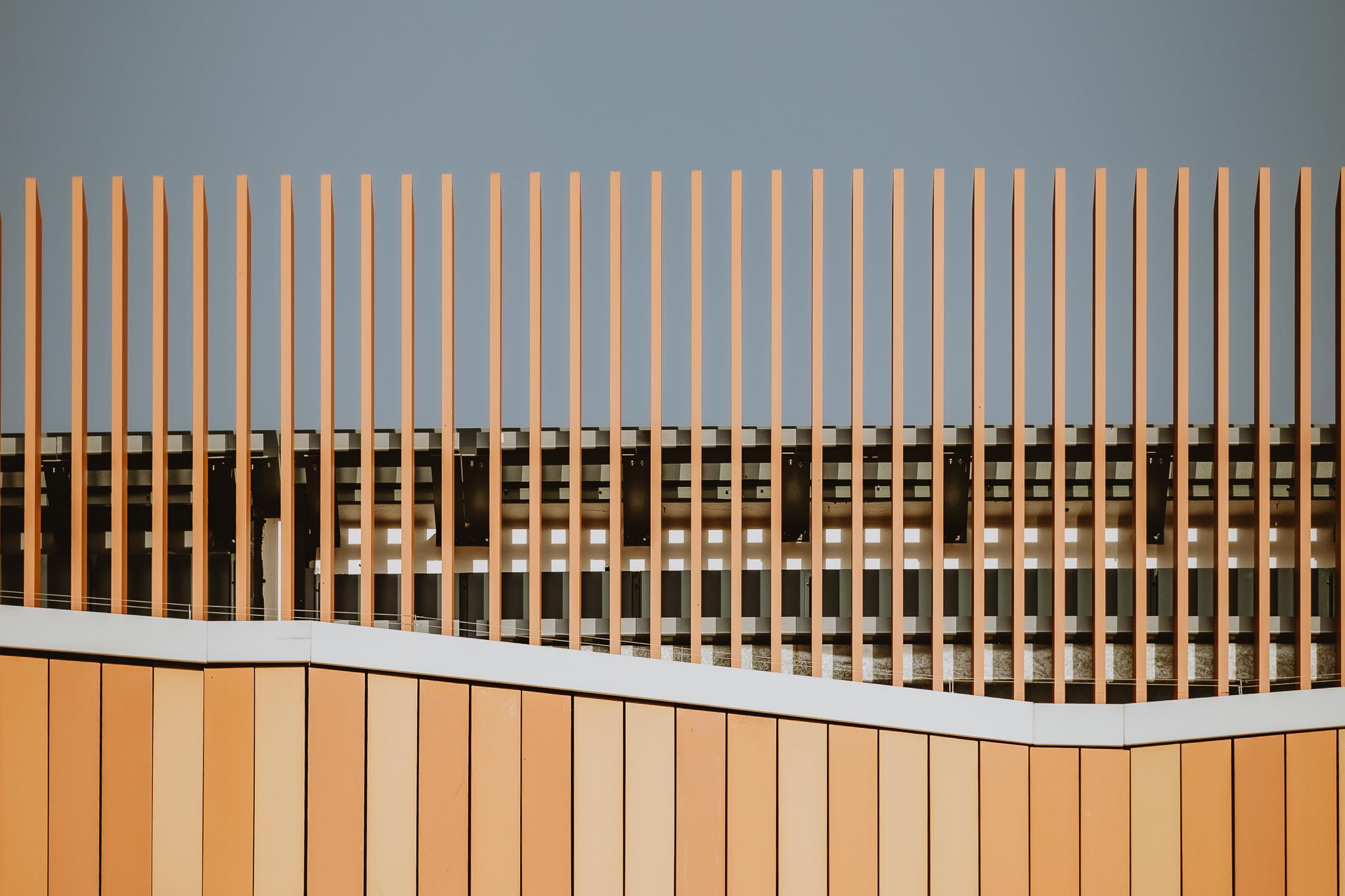 Vector® fins to provide screening for Canterbury Christchurch University