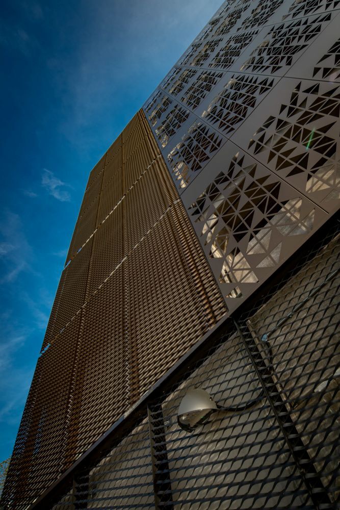 Nebula architectural facade feature image