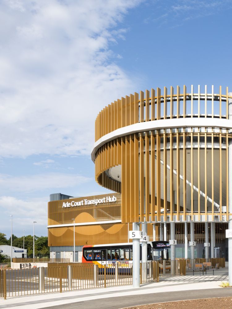 Vector architectural facade feature image