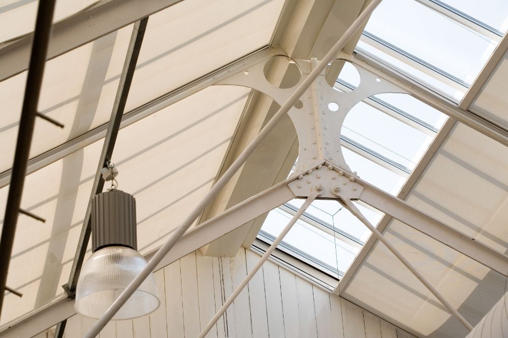 Solaire rooflight blinds