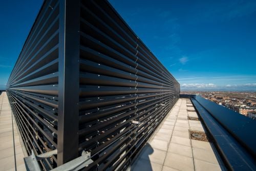 Louvres product feature image Maple Facades home page