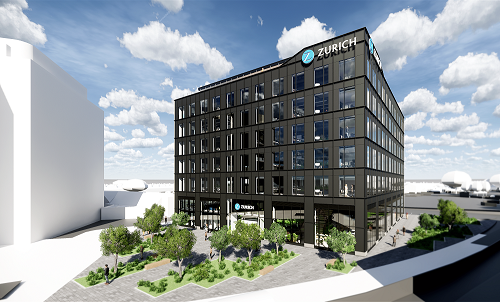Maple to provide rooftop plant screening for new Zurich offices
