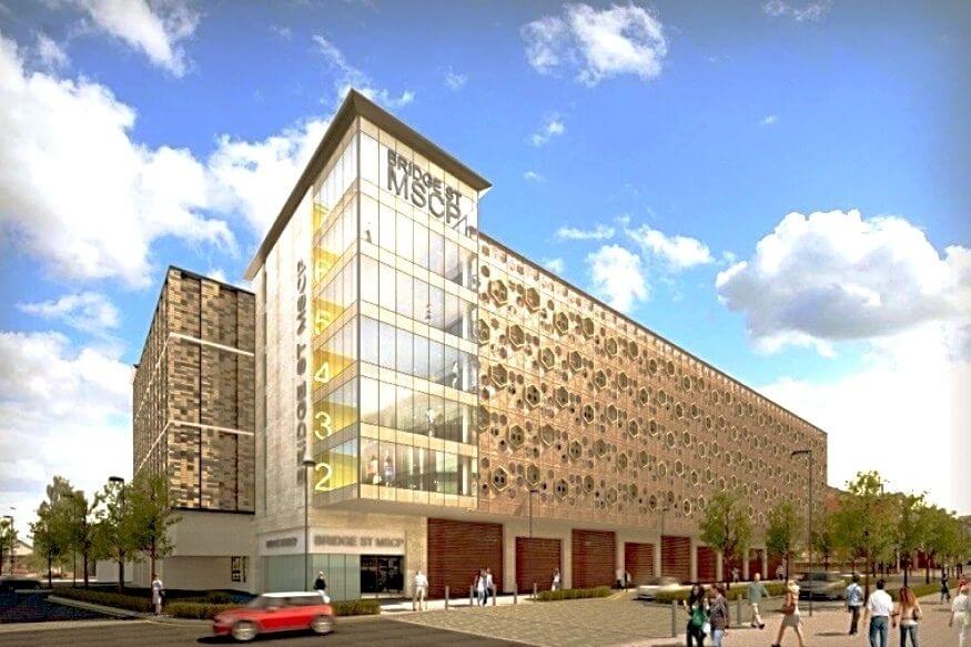 Collaboration On Gold Decorative Façades For Car Park | Maple