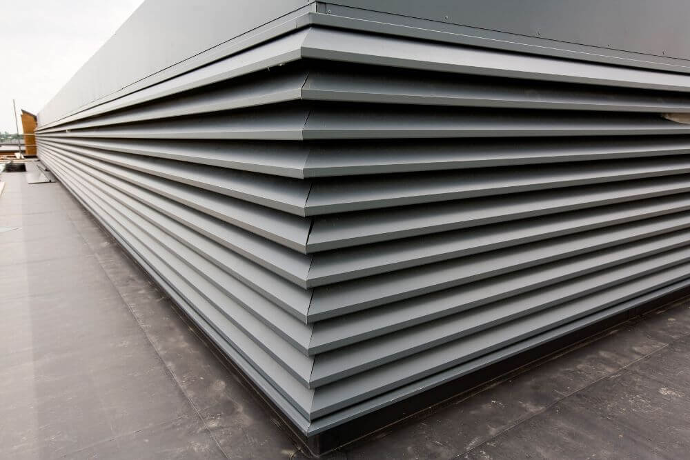 Maple Install Rooftop Plant Screen At Scunthorpe Hospital | Maple