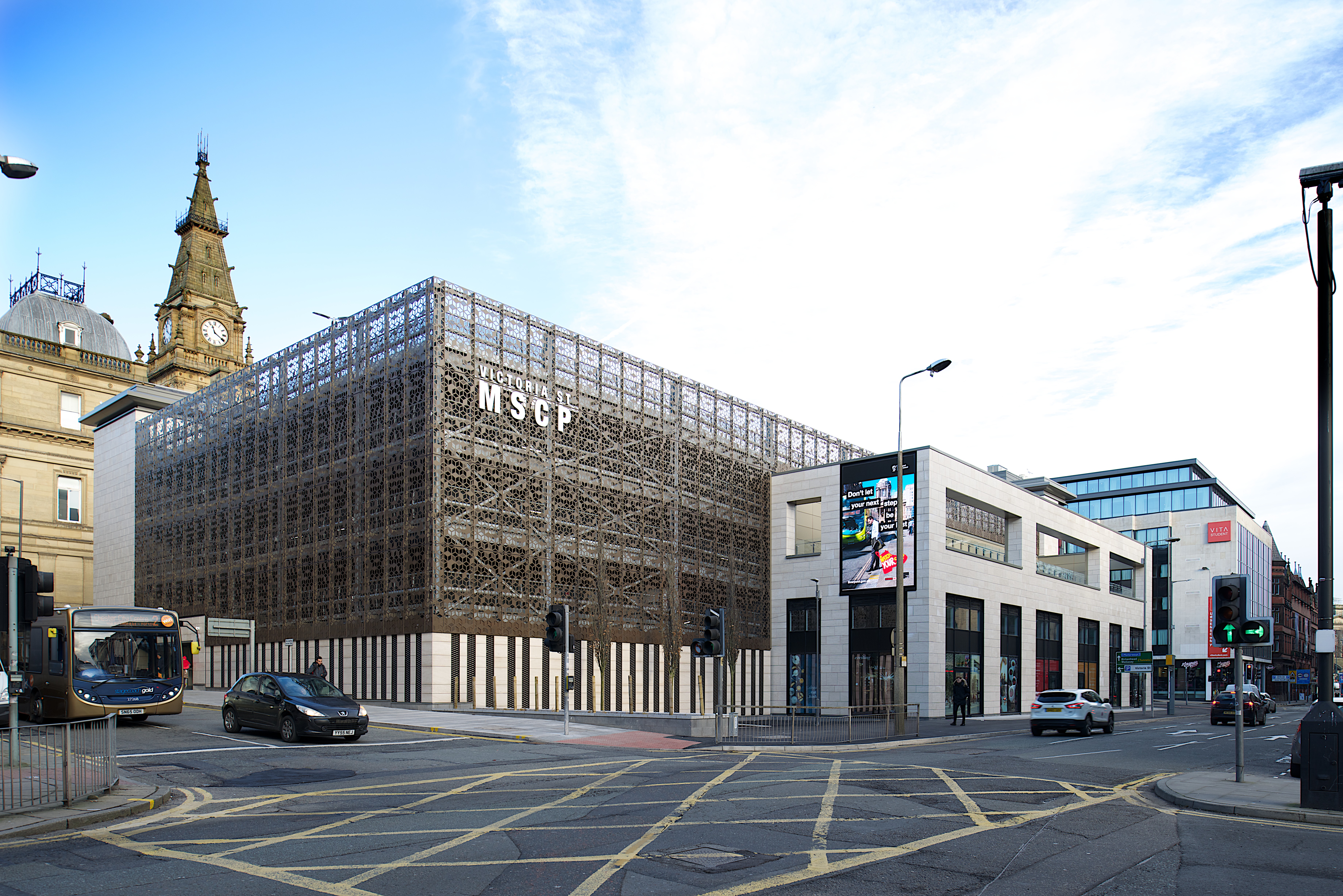 Decorative Car Park Panels Put Maple In Running For Award | Maple