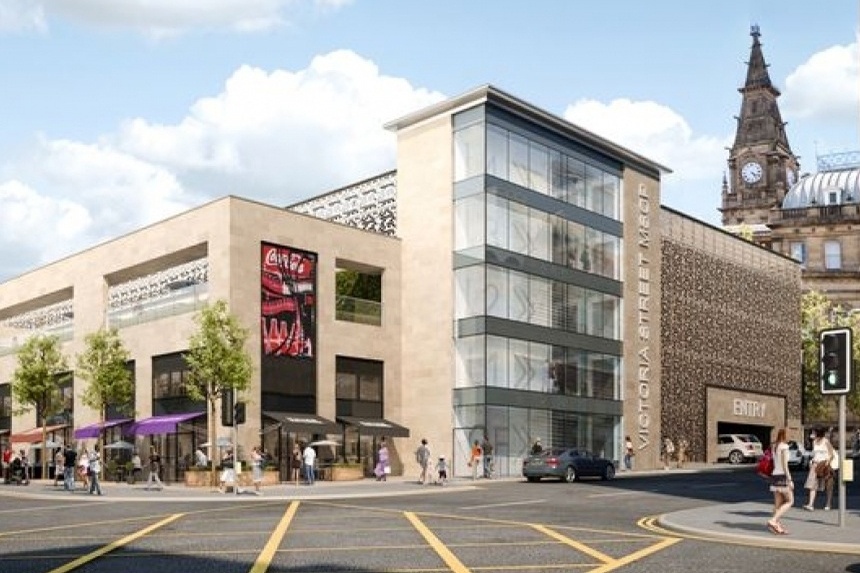 Architectural Façade Project Underway for Liverpool Car Park | Maple