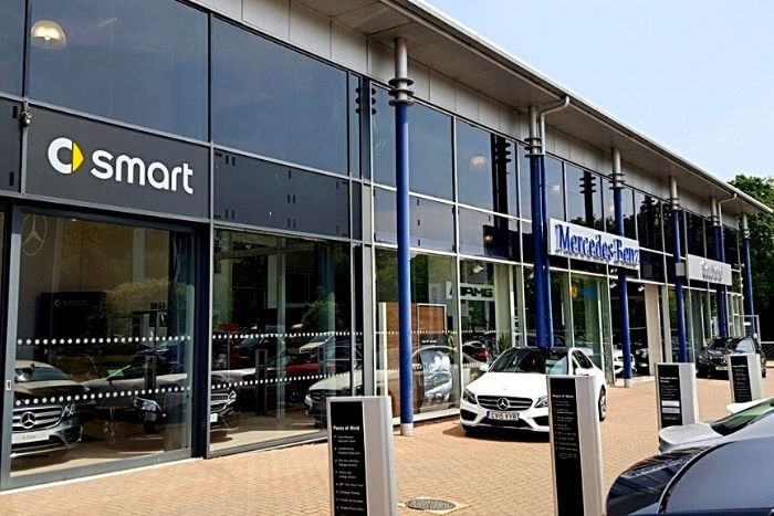 Bespoke Roller Blinds Engineered for Mercedes Benz | Maple