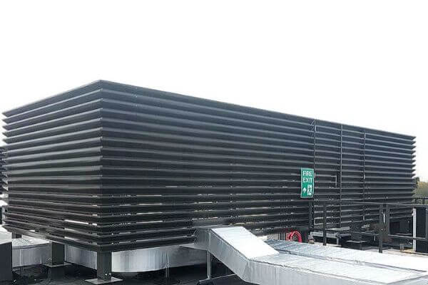 Sustainable Louvres installed by Maple at Winchester Uni | Maple