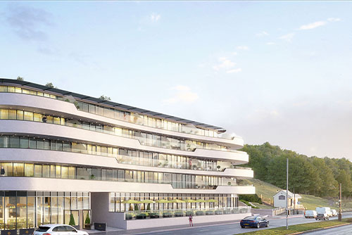 Maple install brise soleil on luxury apartments in Southend-on-Sea