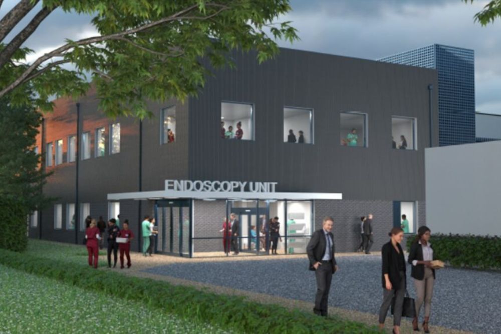 Maple wins façade contract for new facility at Colchester Hospital