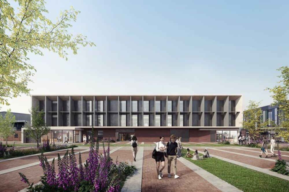 Maple to install fins and rainscreen cladding for new technology college