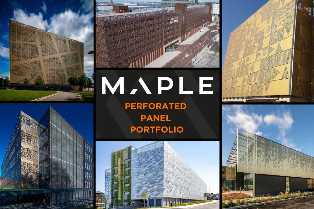 Maple showcases our finest perforated panel architectural façades