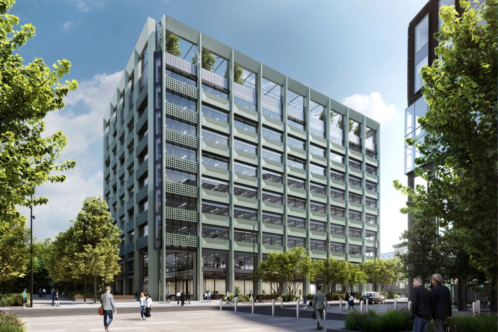 Maple to install louvres and perforated panels onto Manchester office building