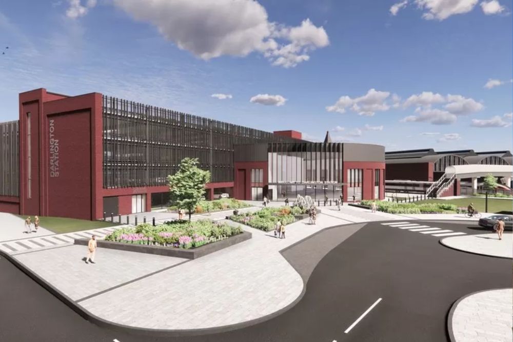 Maple to install vertical fins on Darlington stations travel gateway