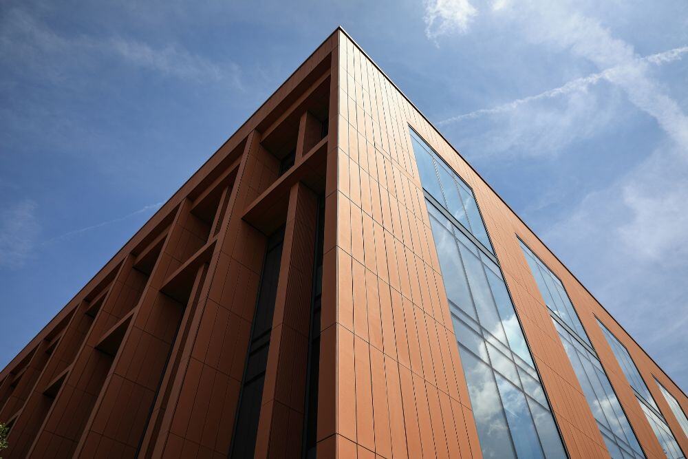 Rainscreen cladding installation for Royal Oldham Hospital is complete